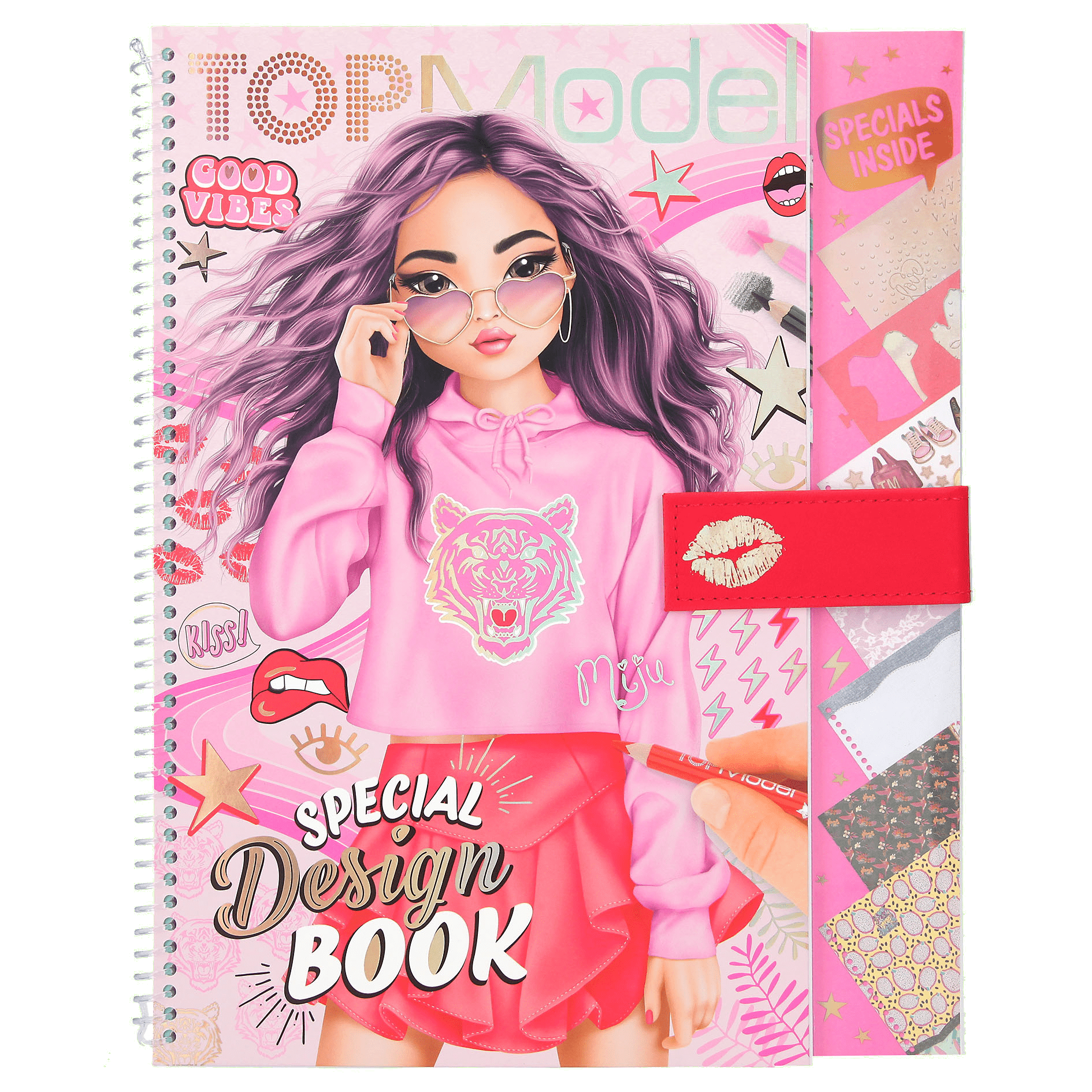 TOPModel Альбом для раскрашивания Дизайнер