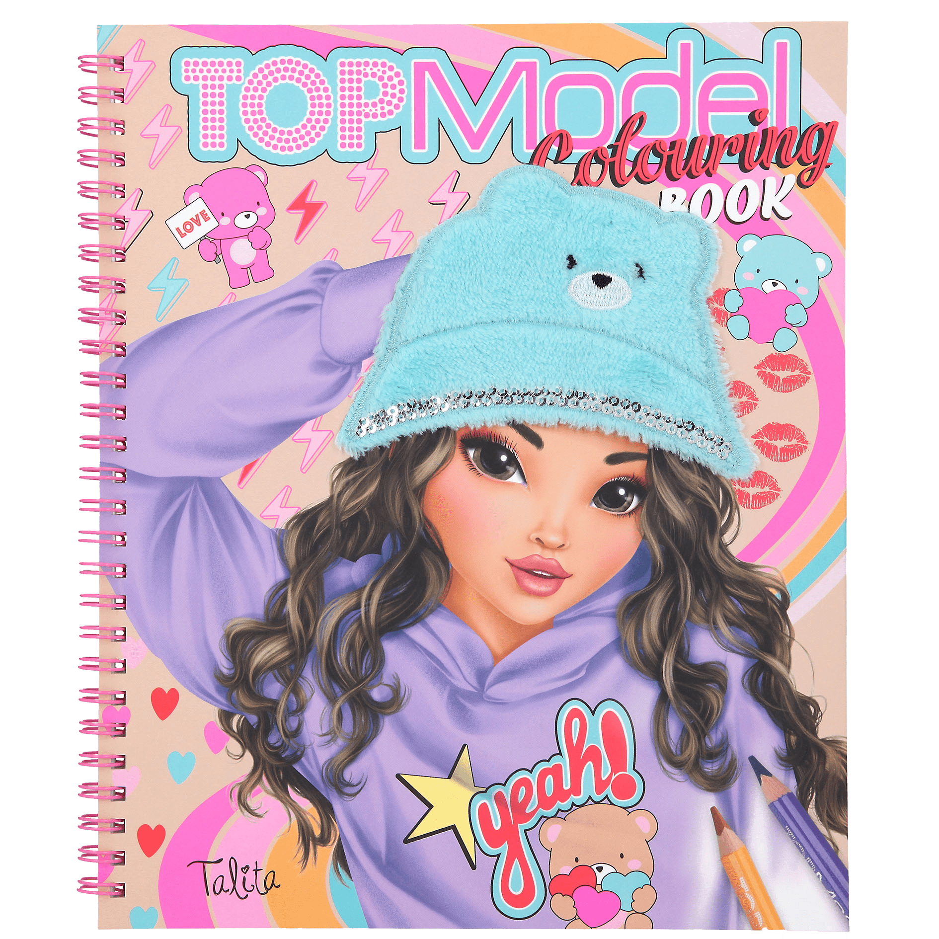 TOPModel Альбом для раскрашивания TEDDY COOL