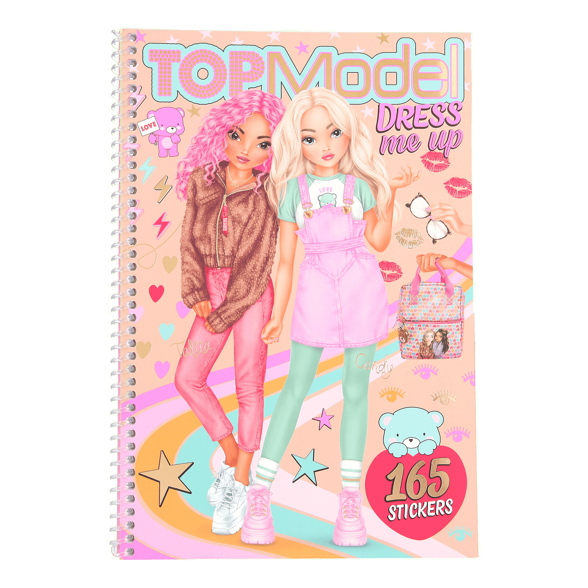 TOPModel Альбом для творчества Наряди меня TEDDY COOL