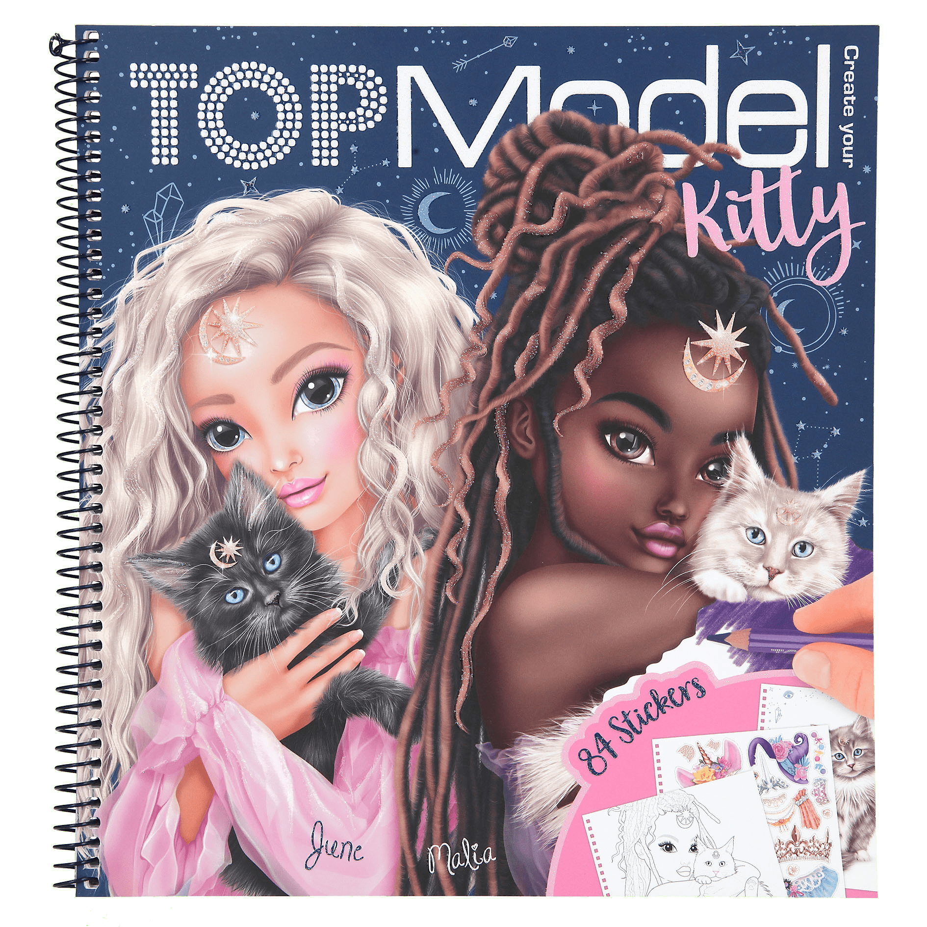 TOPModel Альбом для раскрашивания MOONLIGHT